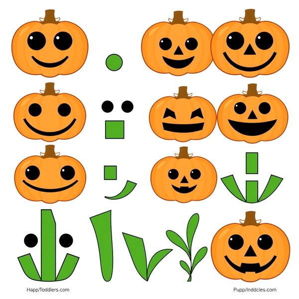 Wycinanki — oczy, uśmiechy i ogonki