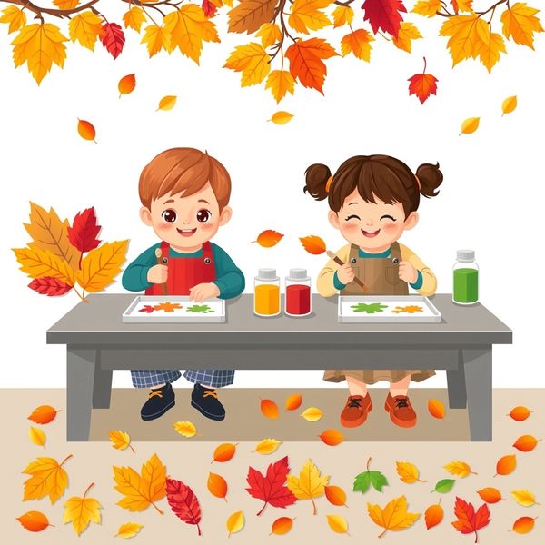 Okładka zajęć — Jesienne liście