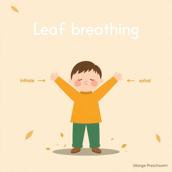 Plakat/obraz wyciszający: Oddychanie liścia