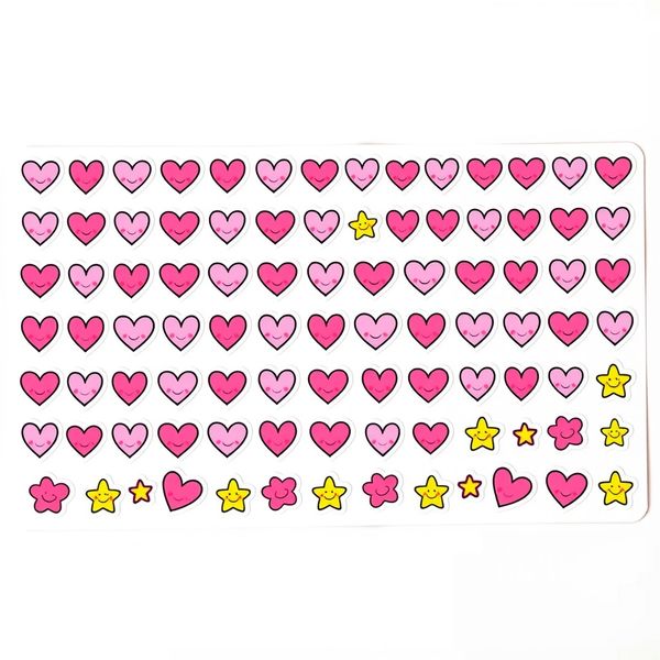 Arkusz naklejek dekoracyjnych