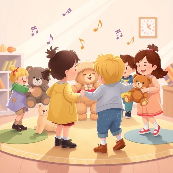 Ilustracja do tańca misiów