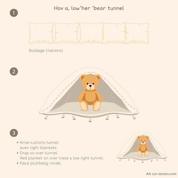 Szablon tunelu misiowych jaskiń