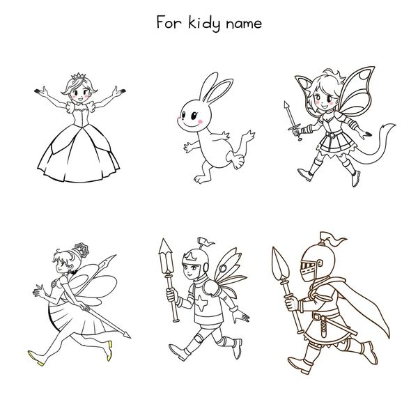 Kolorowanki: postacie