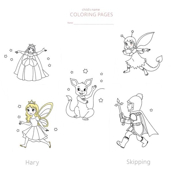 Kolorowanki: postacie