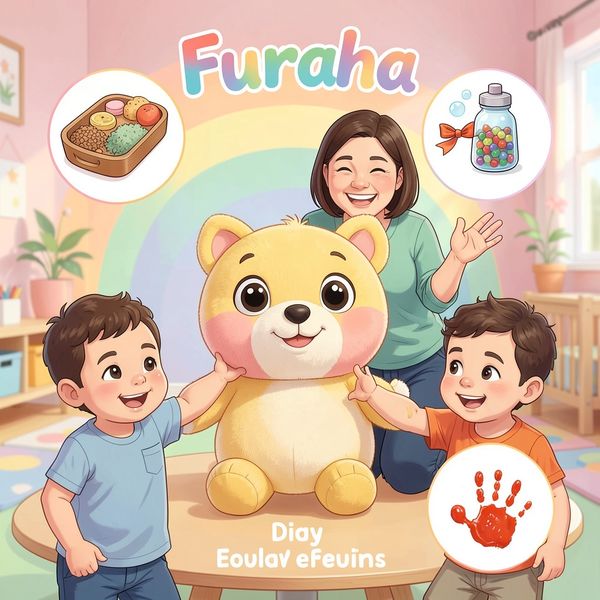 Plakat Furaha — Powitanie - Szablony - Światowy Dzień Furaha