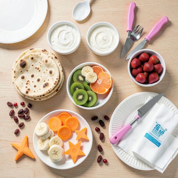 Flatlay składników — karta składników - Materiały - Światowy Dzień Kangurowania