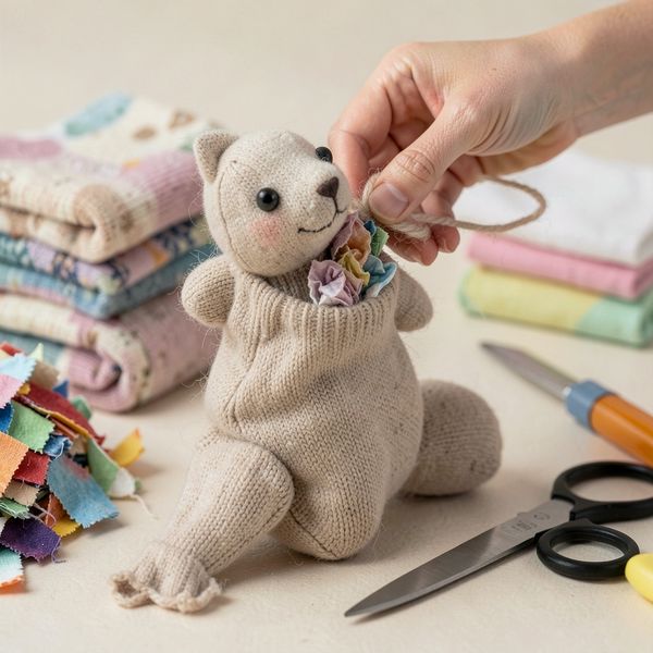 Joey z skarpetki — zbliżenie - Materiały - Światowy Dzień Kangurowania