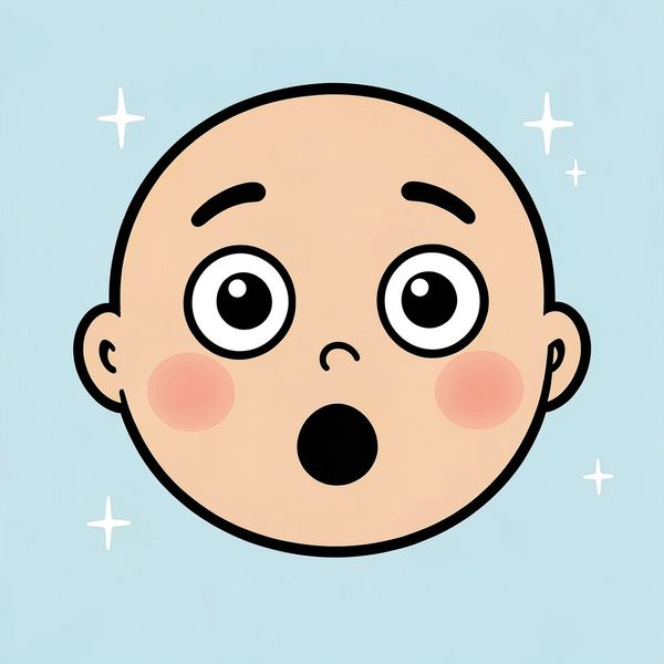 Karta emocji — Zdziwienie - Szablony - Światowy Dzień Pieczenia