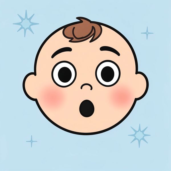 Karta emocji — Zdziwienie - Szablony - Światowy Dzień Pieczenia