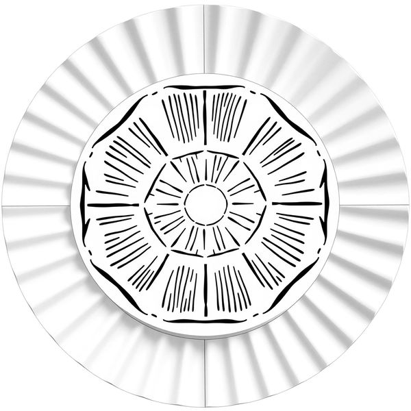 Szablon skorupy z talerzyka (do wydruku)