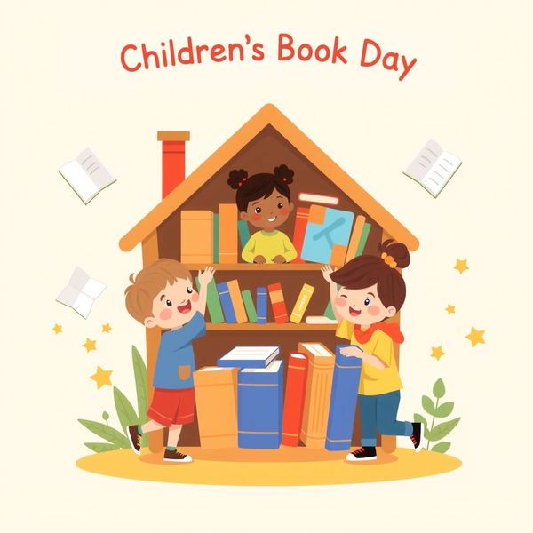 Plakat — Dzień Książki dla Dzieci