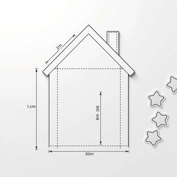 Szablon kartonowego stojaka
