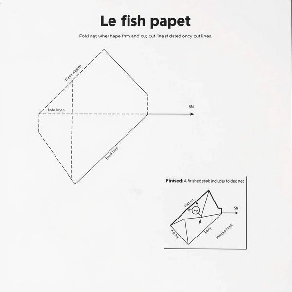 Szablon: Prosta papierowa sieć (instrukcja składania)