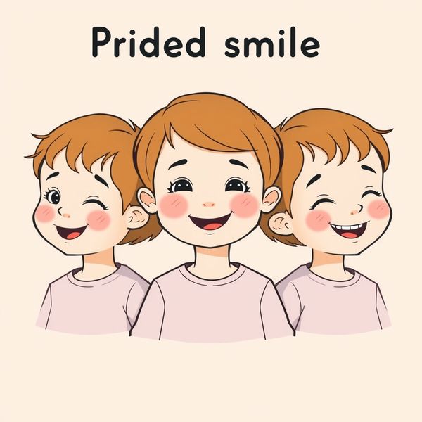 Grafika: Rodzaje uśmiechu (lustro)