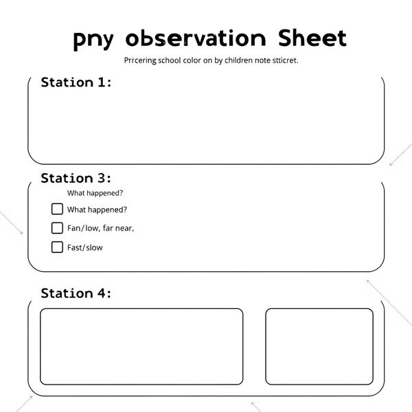 Arkusz obserwacji — porównuj i rysuj