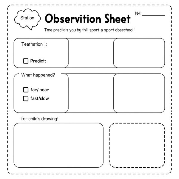 Arkusz obserwacji — porównuj i rysuj