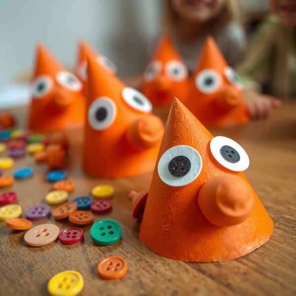 Detale do ozdoby — nos i guziki (zbliżenie)