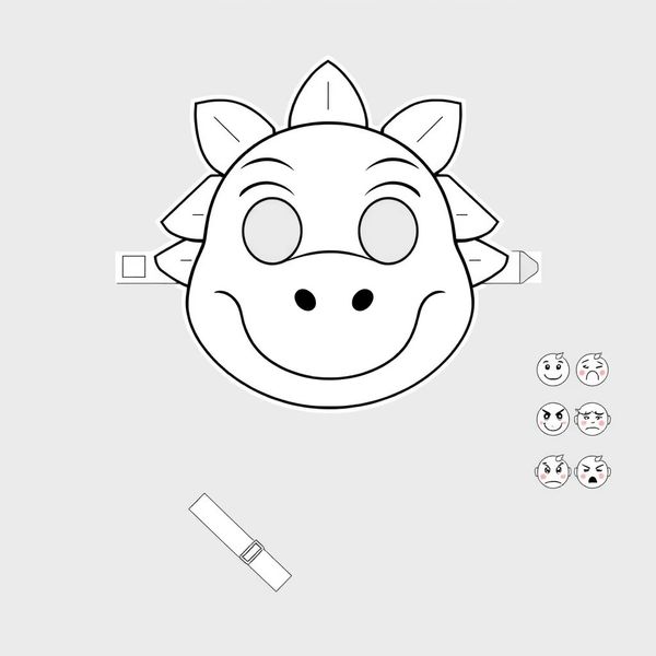 Maska emocji - baza dino