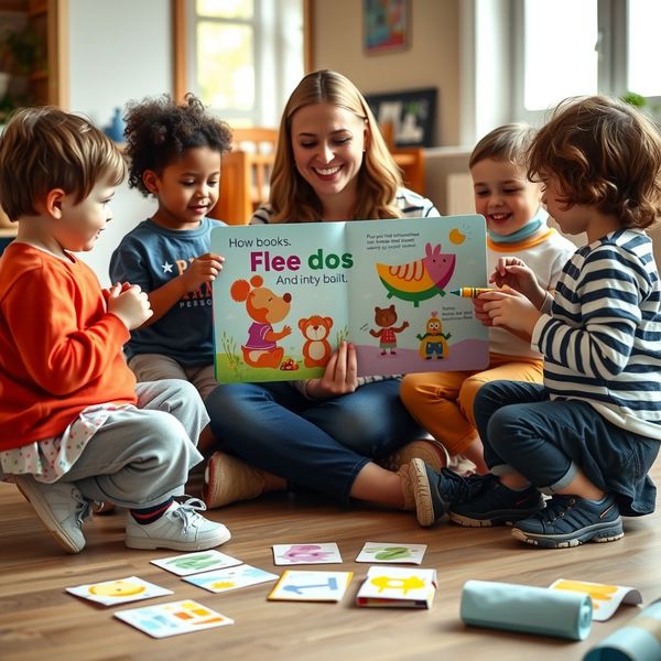 Dzieci w kole — scena zajęć