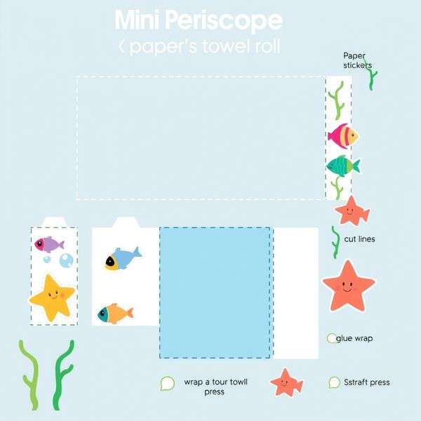 Szablon mini-peryskopu (rolka do dekoracji)