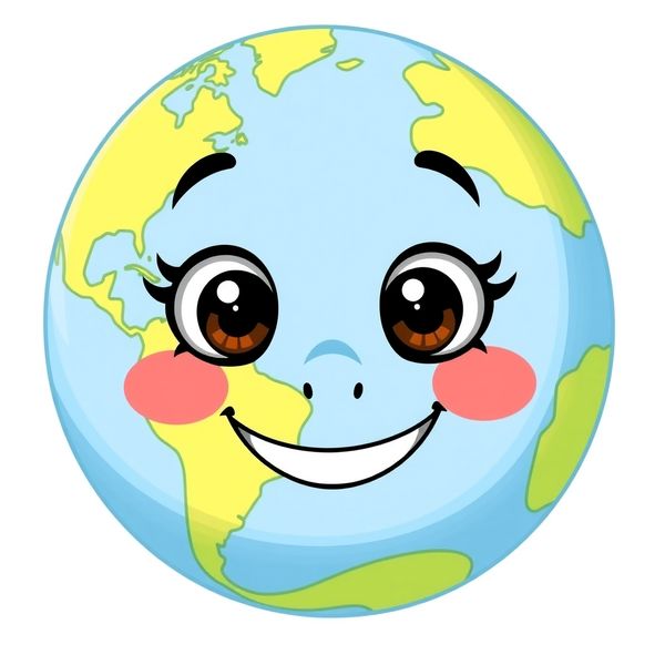 Uśmiechnięta Ziemia — maskotka