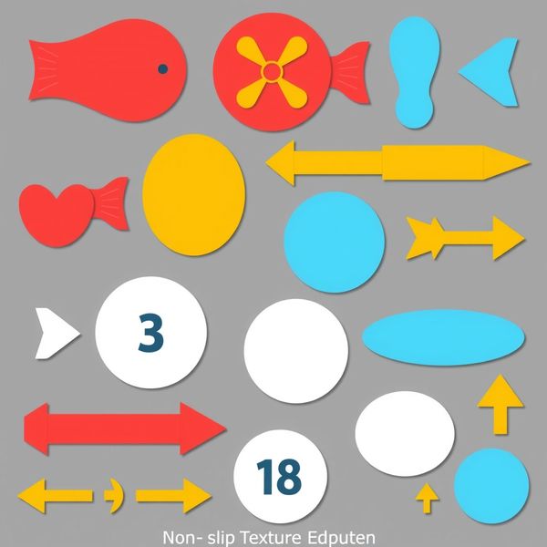 Szablony markerów podłogowych i strzałek trasy