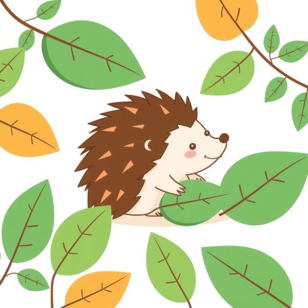 Karta: Jeż — flashcard