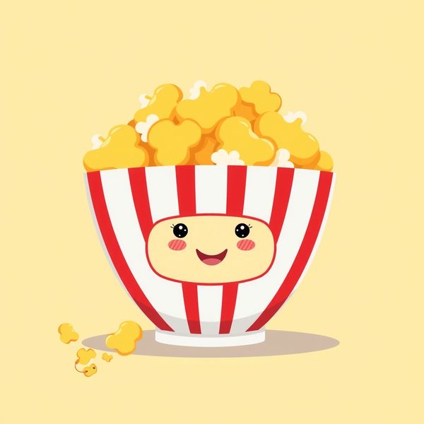 Duża ilustracja / pop-up: Popcorn