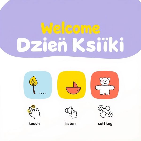 Plakat powitalny — Dzień Książki