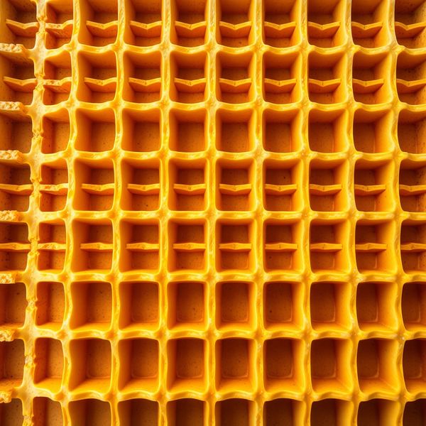 Zbliżenie faktury wafla (wzór)