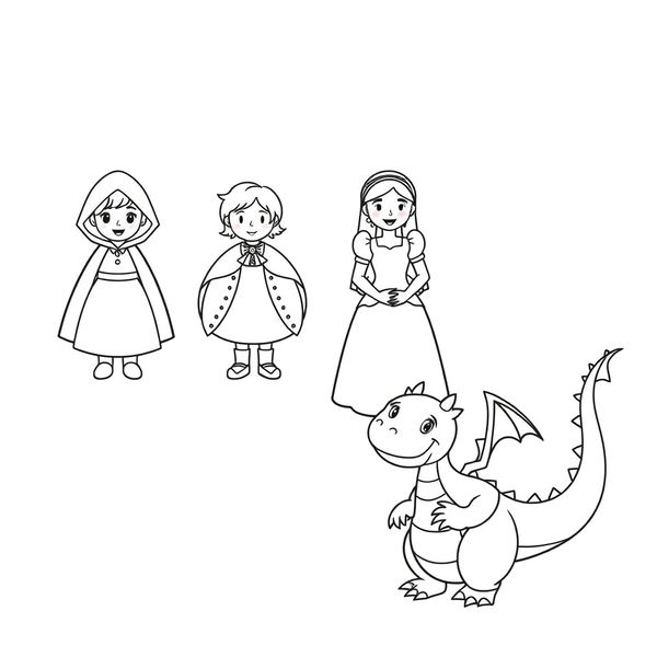 Kolorowanki: kontury postaci