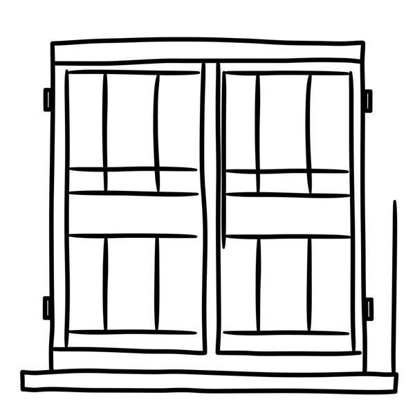 Szablon 'Okno' do wycięcia