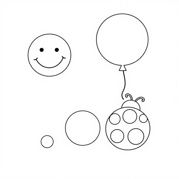 Kolorowanka: Kropki do kolorowania