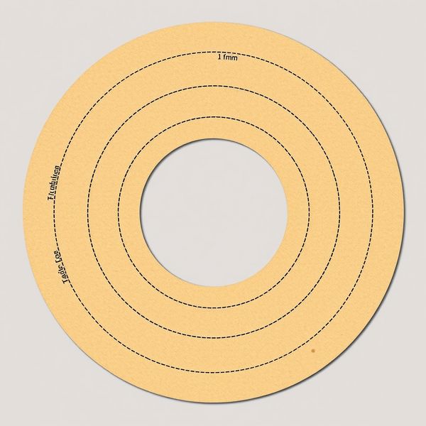 Szablony dużych kropek do wycięcia (karton)