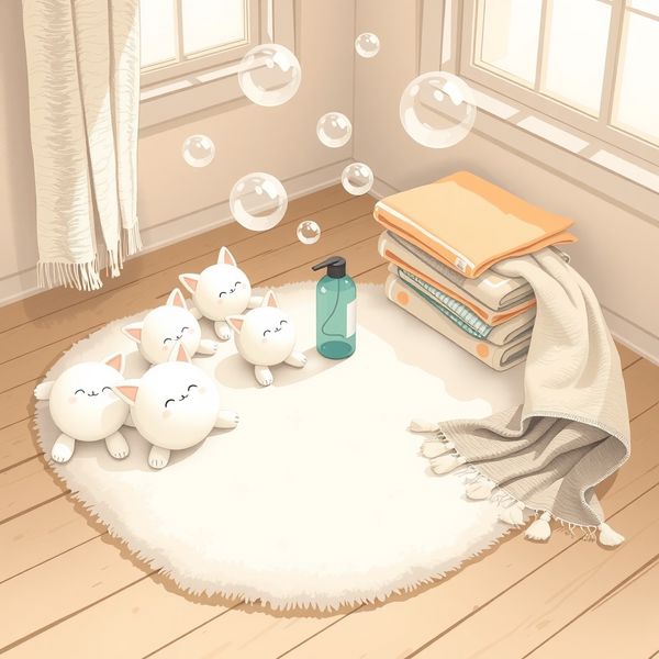 Cichy kącik sensoryczny — ilustracja sceny