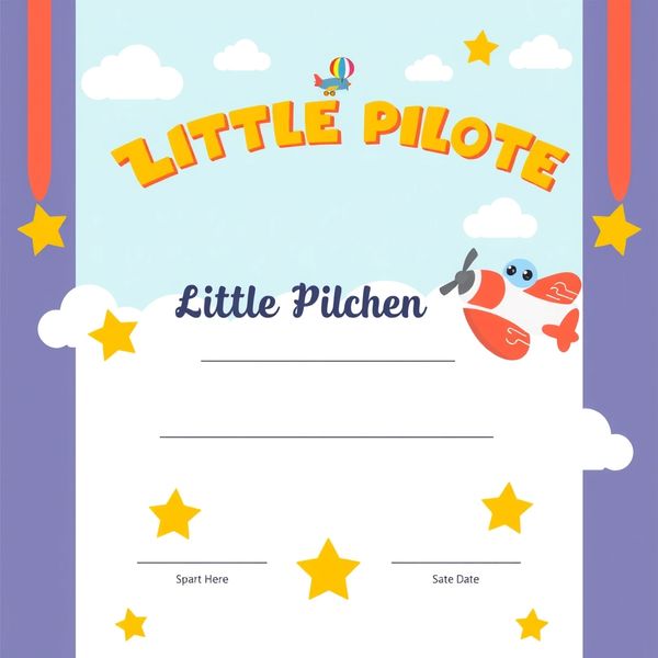 Dyplom 'Mały Pilot'