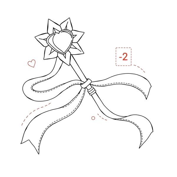 Kolorowanka — Wstążka taneczna