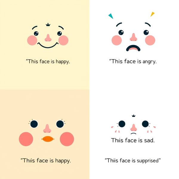 Mini-książeczka z buziami — strony