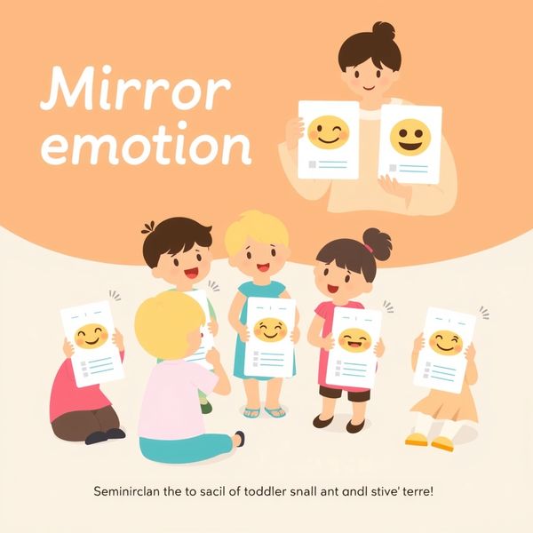 Plakat zabawy „Lustra emocji”