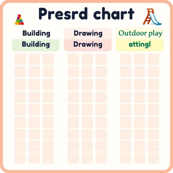 Arkusz do wykresu ulubionych zabaw