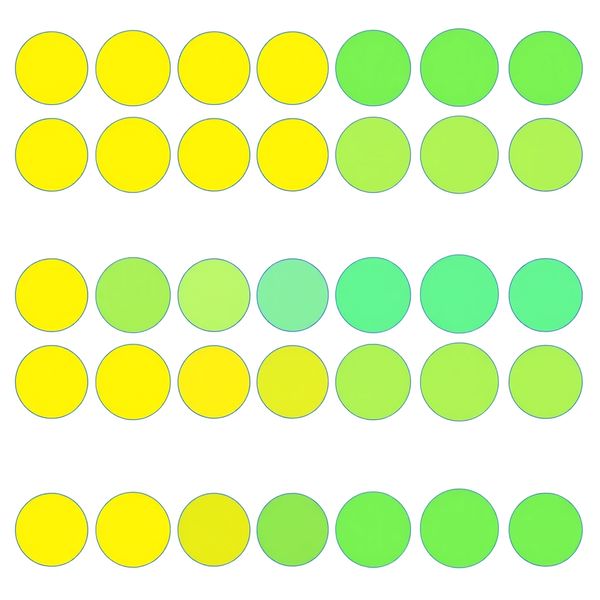 Arkusz z naklejkami / kółeczka do wykresu