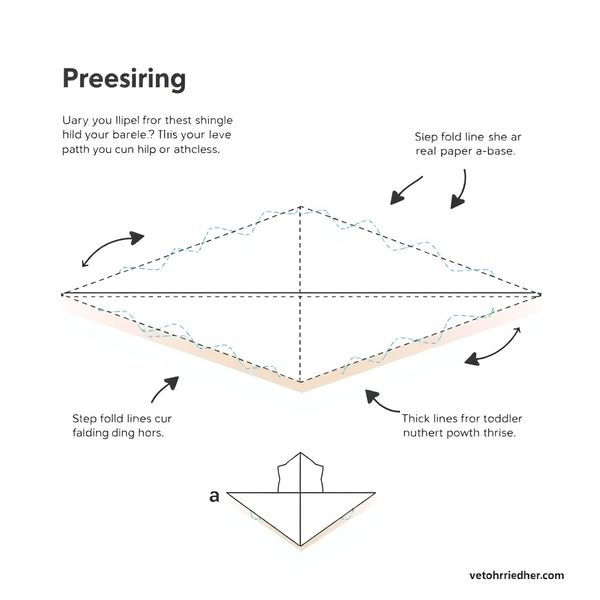 Szablon: Papierowy samolocik (łatwy)