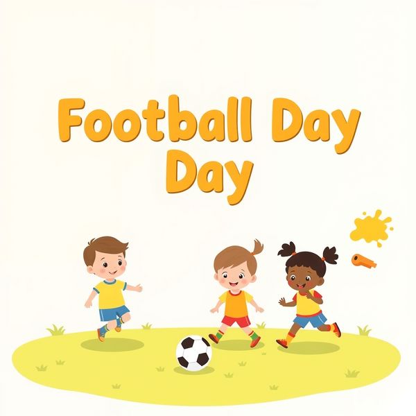 Plakat "Dzień Futbolu"