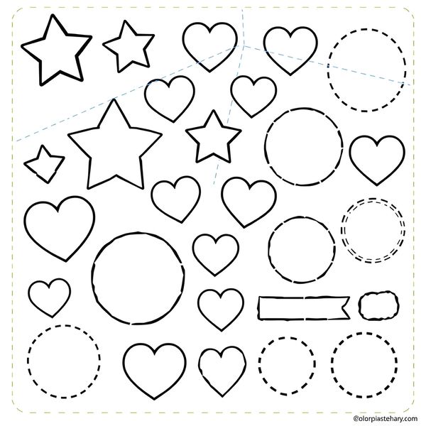 Szablony do ozdabiania (naklejki i wzory)