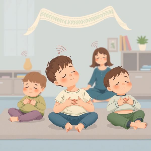 Koło relaksacyjne — obraz do końcowego uspokojenia