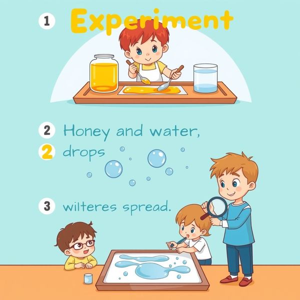 Strip ilustracyjny: kroki eksperymentu (3 pola)