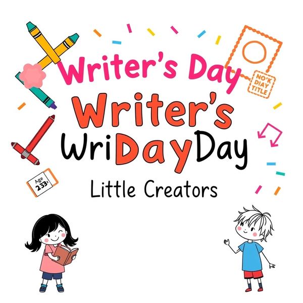 Plakat — Dzień Pisarza: Mali Twórcy