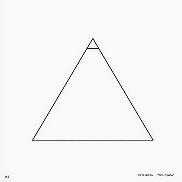 Szablon: trójkątna chustka (do wycięcia) - Szablony - Dzień Harcerza