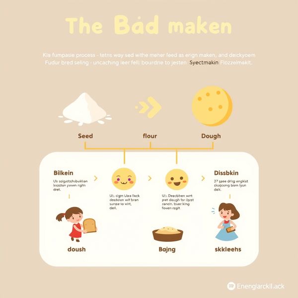 Plakat procesowy — Jak powstaje chleb