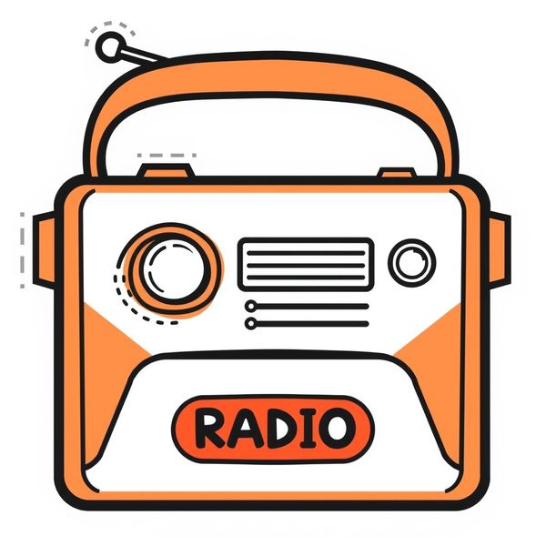 Szablon kartonowego radia